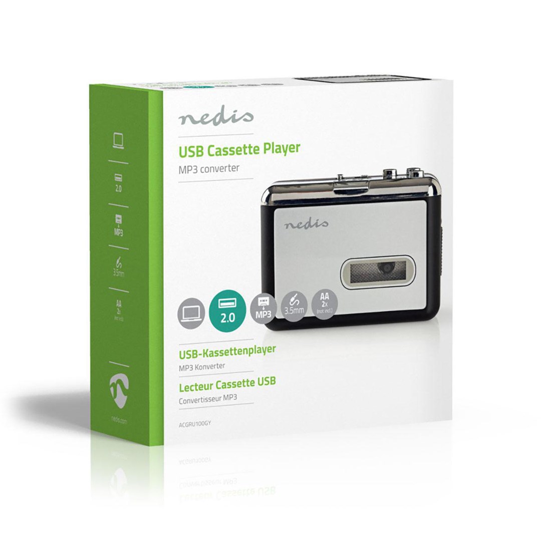 MP3/MP4 player NEDIS ACGRU100GY (8 GB, 1.8" zaslon) siva boja-4