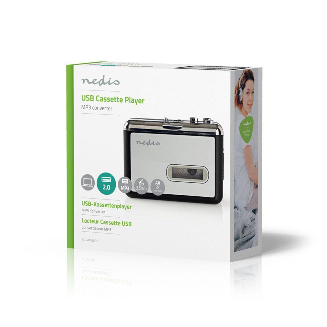 MP3/MP4 player NEDIS ACGRU100GY (8 GB, 1.8" zaslon) siva boja-3