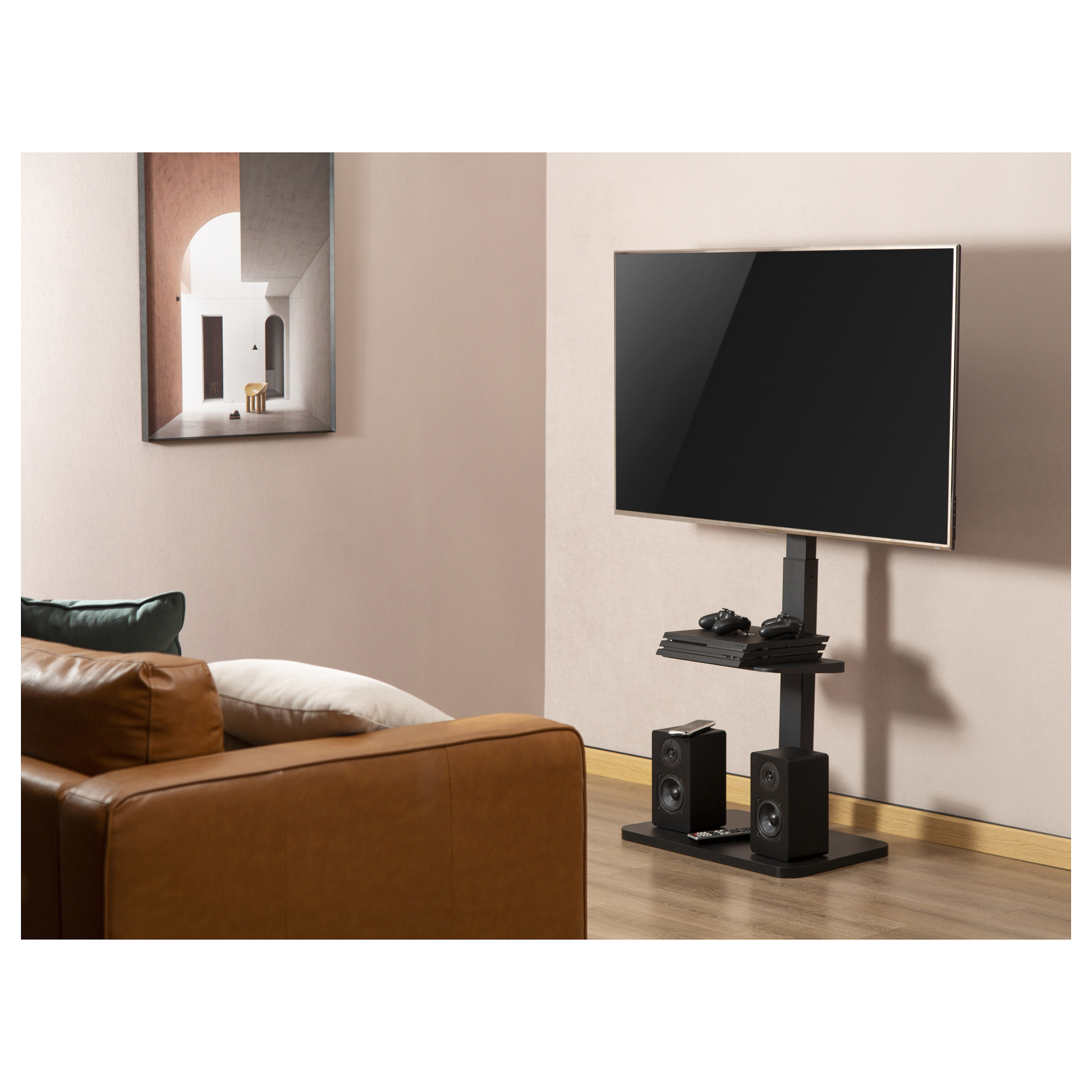 Podni stalak za TV EQUIP 650613 (37"-75", do 40kg)-11