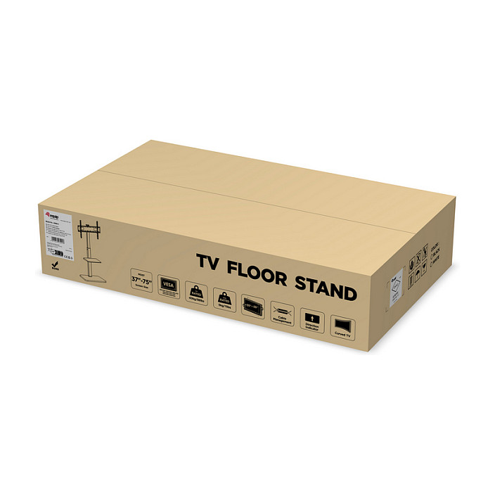 Podni stalak za TV EQUIP 650613 (37"-75", do 40kg)-12