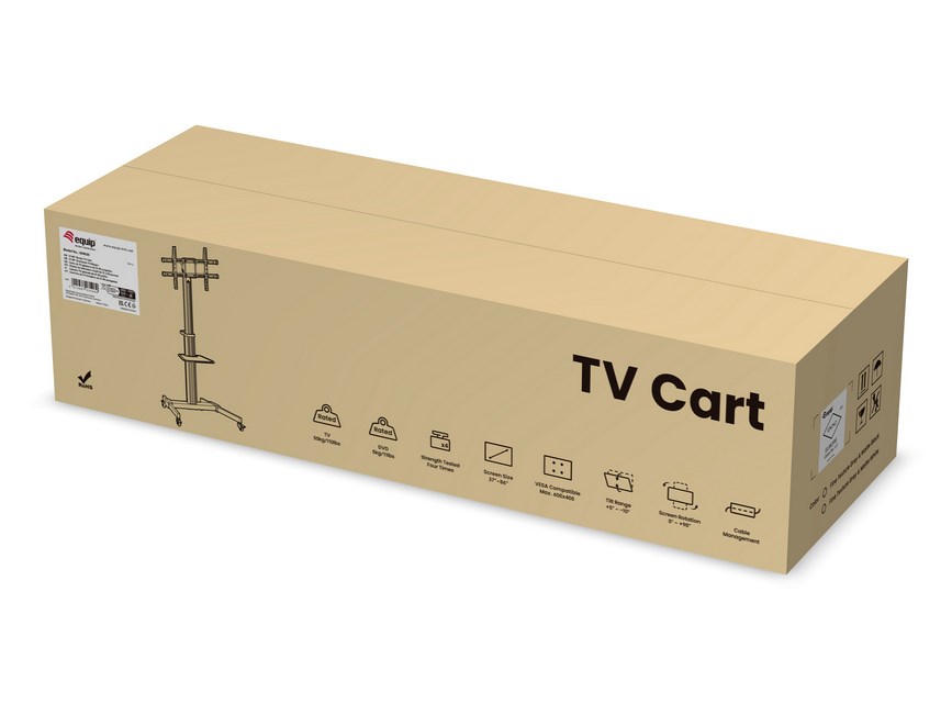 Mobilni stalak za TV EQUIP 650610 (za ekrane 37"-86")-8