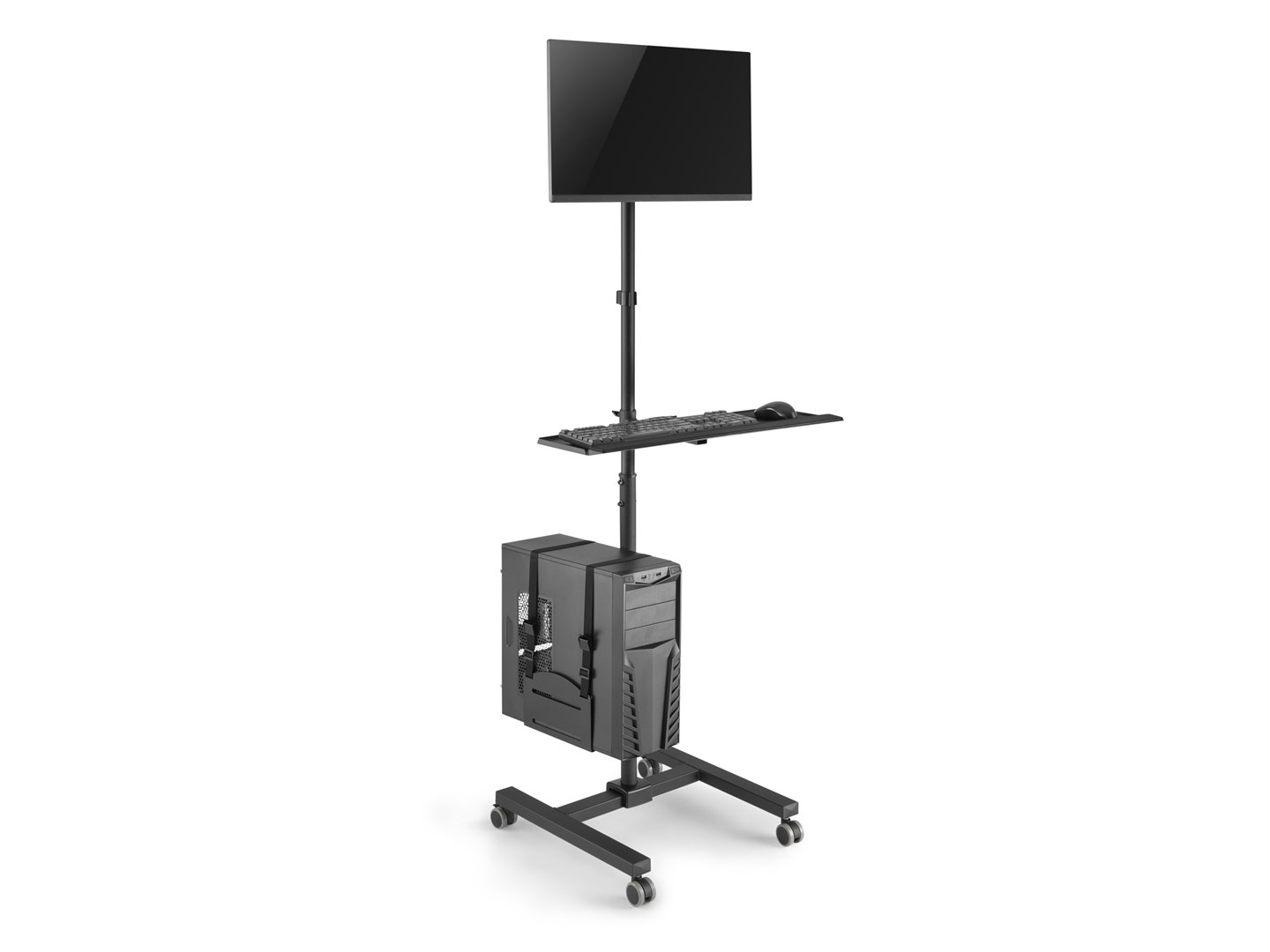 Equip 17"-32" Single Monitor Mobile Workstation-1