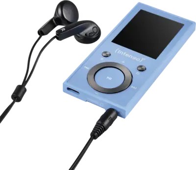 MP3 player INTENSO Video Scooter BT 16GB Bluetooth plava boja-0