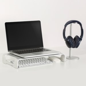 Stalak za laptop LOGILINK BP0033, do 15.6'', aluminijski, srebrna boja