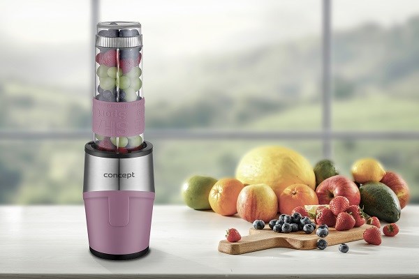 Smoothie blender CONCEPT SM3483 (500W, 570ml, Dusty Rose boja)-5