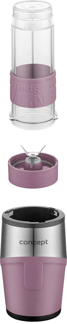 Smoothie blender CONCEPT SM3483 (500W, 570ml, Dusty Rose boja)-2