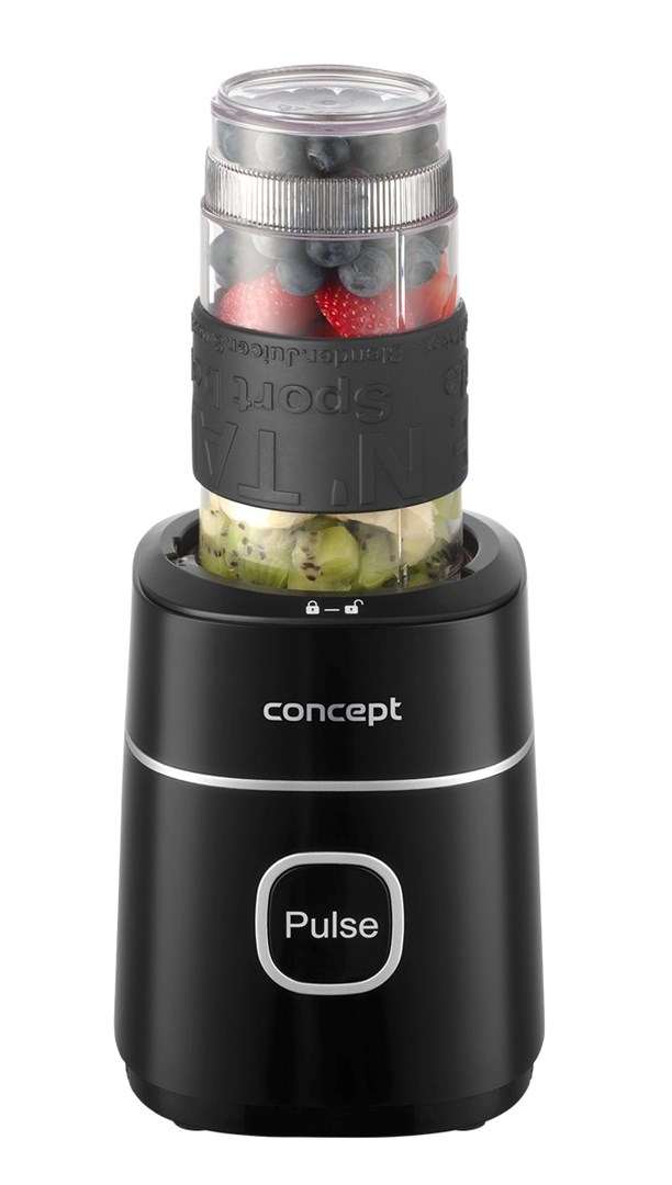 Blender CONCEPT SM3490 Smoothie Maker (700 W, crna boja)-4