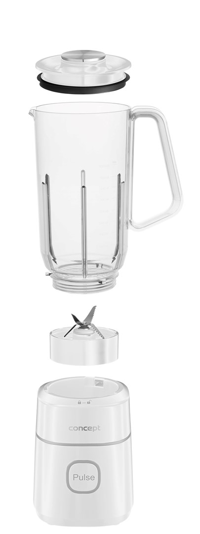 Blender CONCEPT SM3491 Smoothie Maker (700 W, bijela boja)-1
