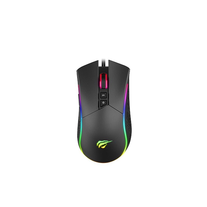 Gaming miš HAVIT MS1001S V2 RGB (crno-siva boja)-0
