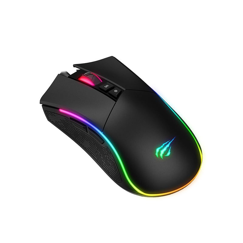 Gaming miš HAVIT MS1001S V2 RGB (crno-siva boja)-1