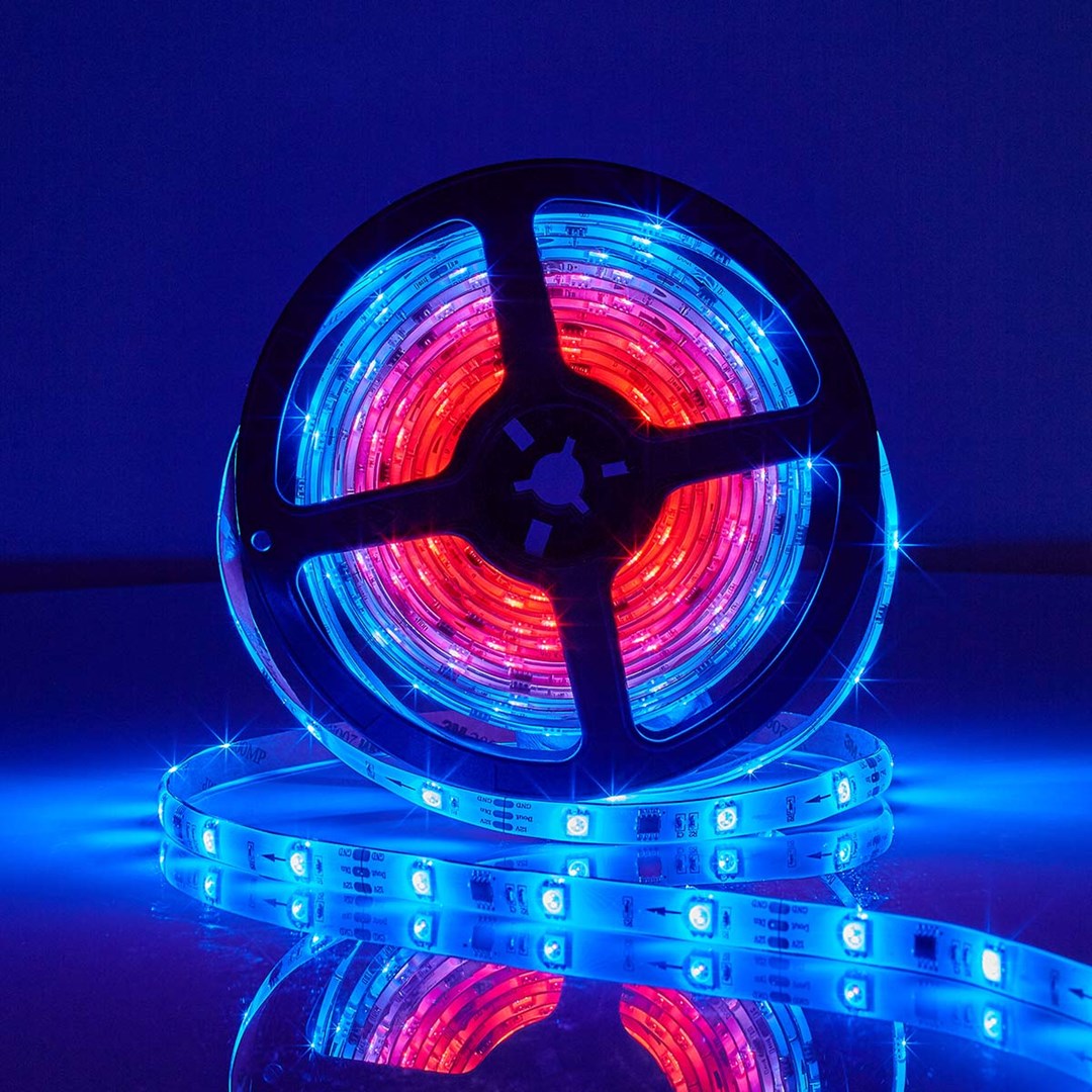 Pametna LED traka NEDIS WIFILS51CRGB (Wi-Fi, RGB, 5 m)-5