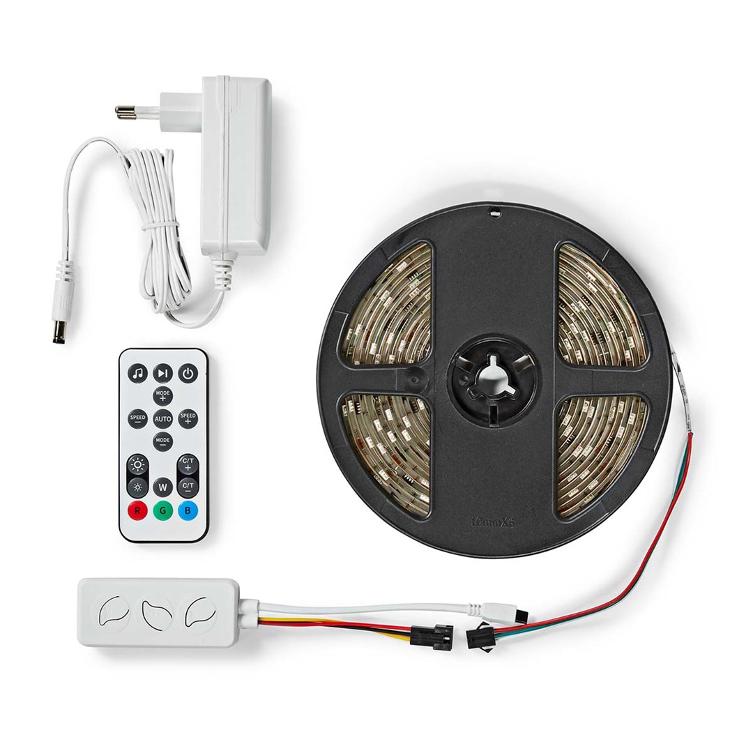 Pametna LED traka NEDIS WIFILS51CRGB (Wi-Fi, RGB, 5 m)-7