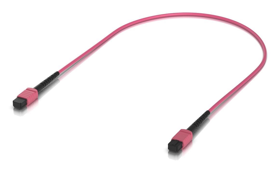 Ubiquiti UACC-OFC-MA-MPMP-0.5M-10 Multi-Mode Armored Fiber Optic Patch Cable MPO/MPO 0.5m (10-pack)