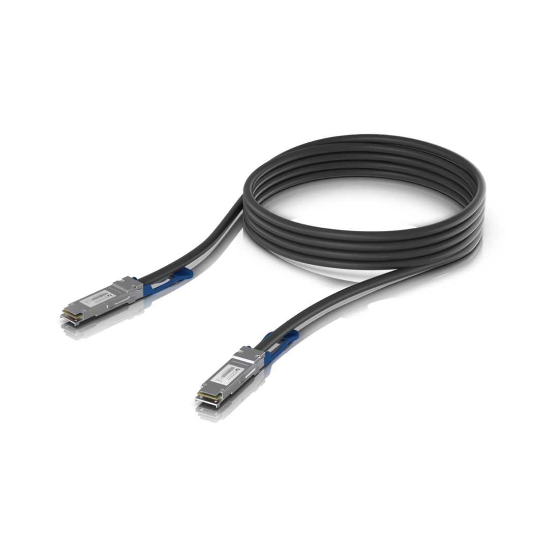Ubiquiti UACC-DAC-QSFP28-3M InfiniBand/fibre optic cable Black-0
