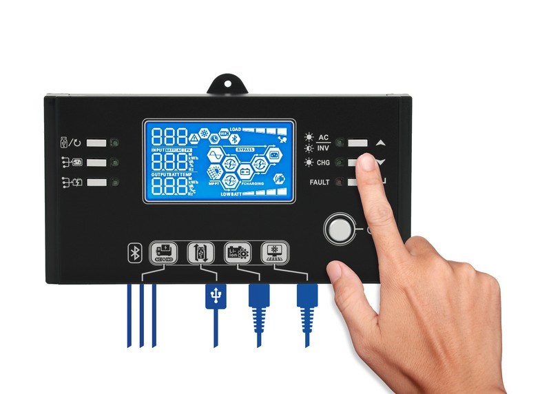 Hibridni solarni pretvarač AZO DIGITAL ESB 10kW-48 (Off-Grid)-3