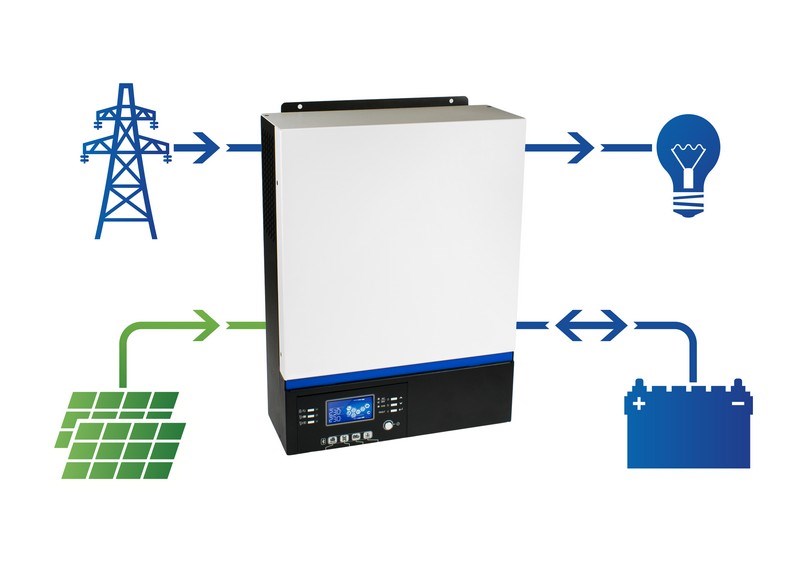Hibridni solarni pretvarač AZO DIGITAL ESB 10kW-48 (Off-Grid)-5