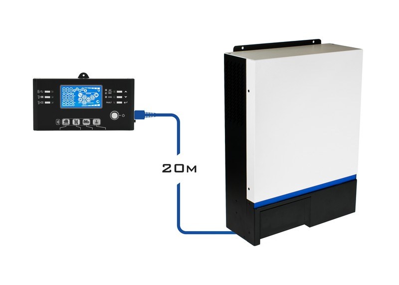 Hibridni solarni pretvarač AZO DIGITAL ESB 10kW-48 (Off-Grid)-6