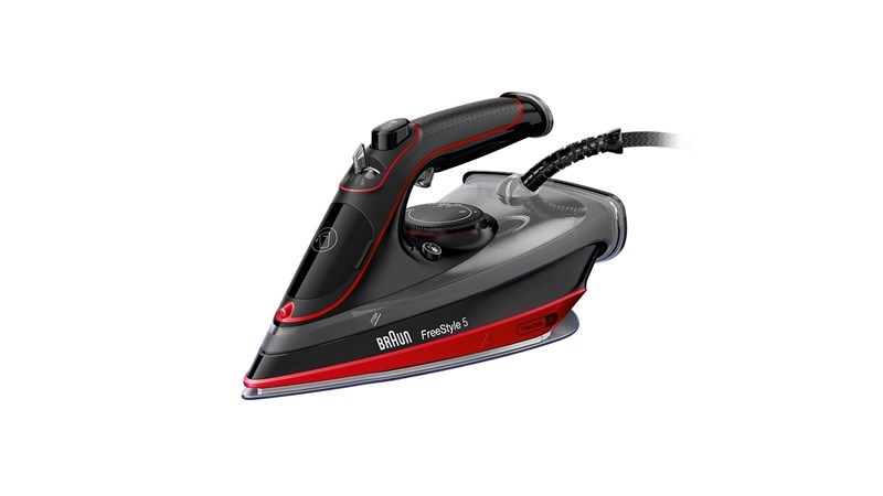 Parno glačalo BRAUN TexStyle 5 SI 5057 RD, 2700 W, crvena boja-1