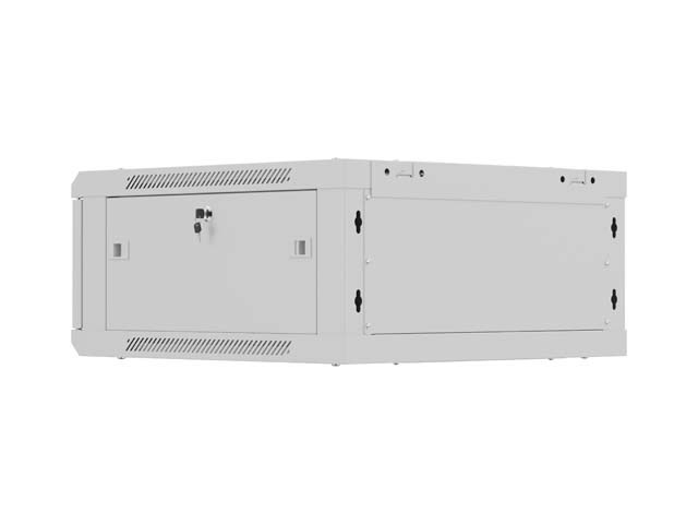 Mrežni ormar LANBERG WF01-6604-23S zidni 4U (600x600mm) siva boja-0