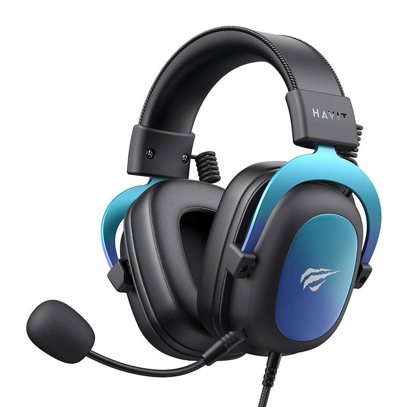Slušalice HAVIT H2002U PRO (gaming, Bluetooth, mikrofon, crno-plave)-0