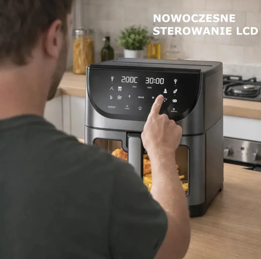 Friteza na vrući zrak EXTRALINK 8L 1800W-6