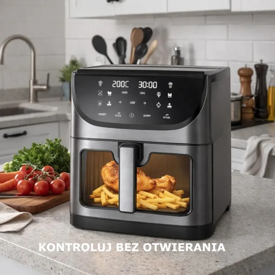 Friteza na vrući zrak EXTRALINK 8L 1800W-3