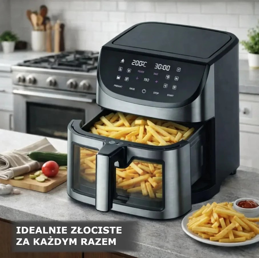 Friteza na vrući zrak EXTRALINK 8L 1800W-7