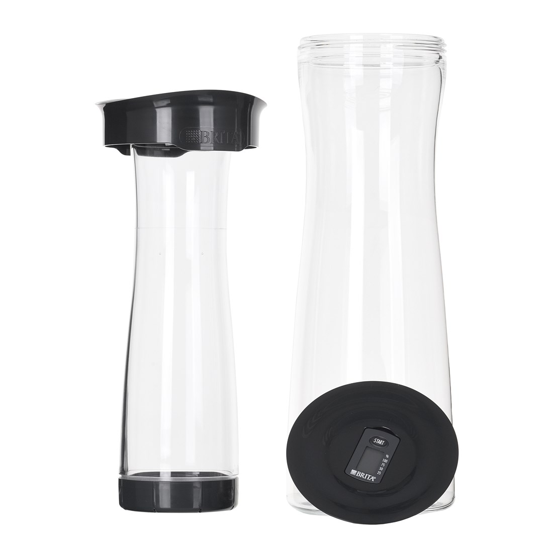 Bokal za filtriranje vode BRITA Fill&Serve Mind 1.3L crna boja-1
