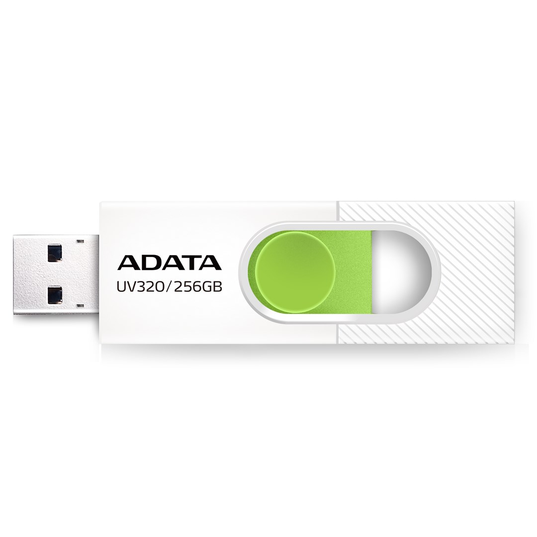 USB stick ADATA UV320 256GB (USB 3.2, zeleno-bijela boja)