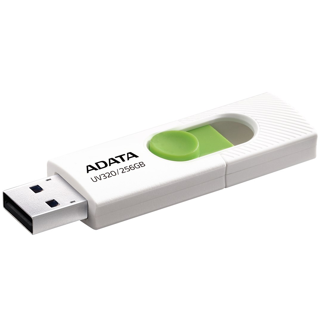 USB stick ADATA UV320 256GB (USB 3.2, zeleno-bijela boja)-1
