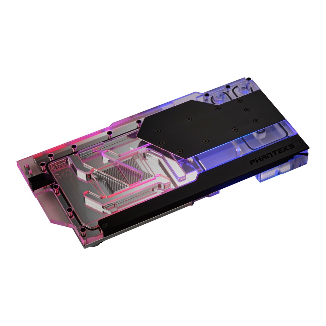 Vodeni blok PHANTEKS Glacier G40 za ASUS RTX 4090/4080 s backplateom, crna boja-9
