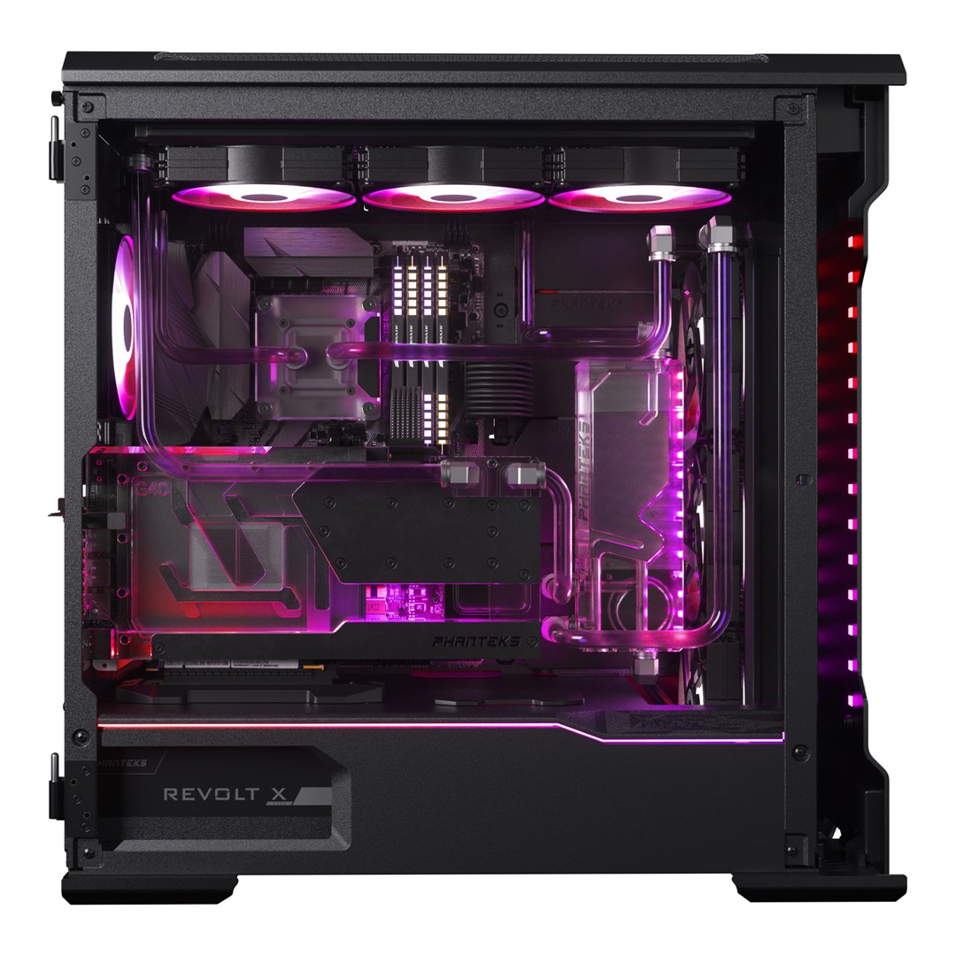 Vodeni blok PHANTEKS Glacier G40 za ASUS RTX 4090/4080 s backplateom, crna boja-6