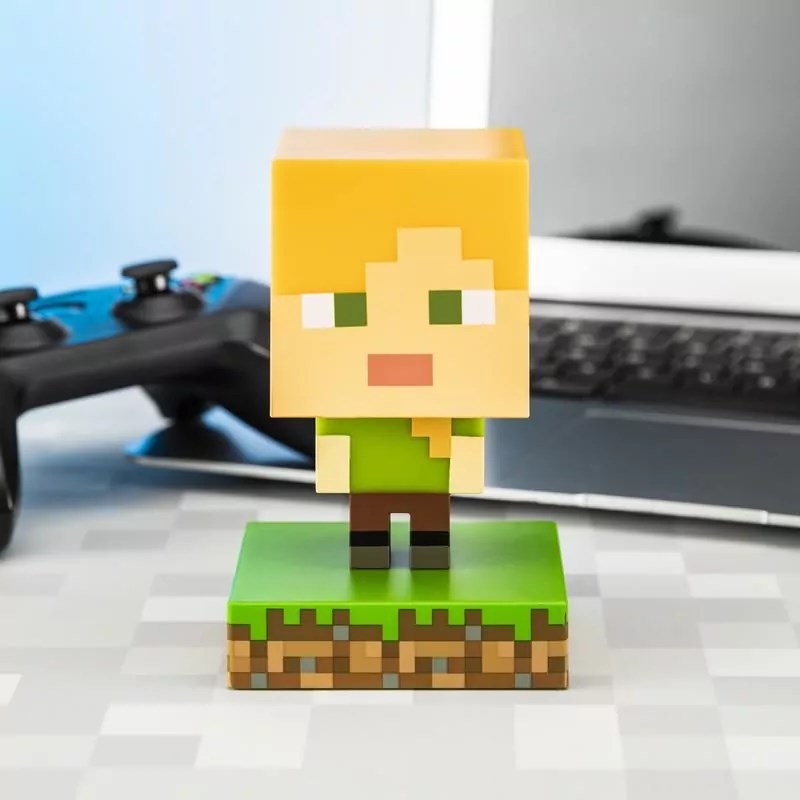 Svjetiljka PALADONE Minecraft Creeper Icon Light sa zvukom-2