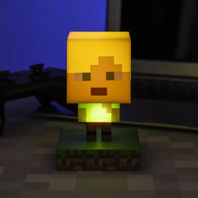 Svjetiljka PALADONE Minecraft Creeper Icon Light sa zvukom