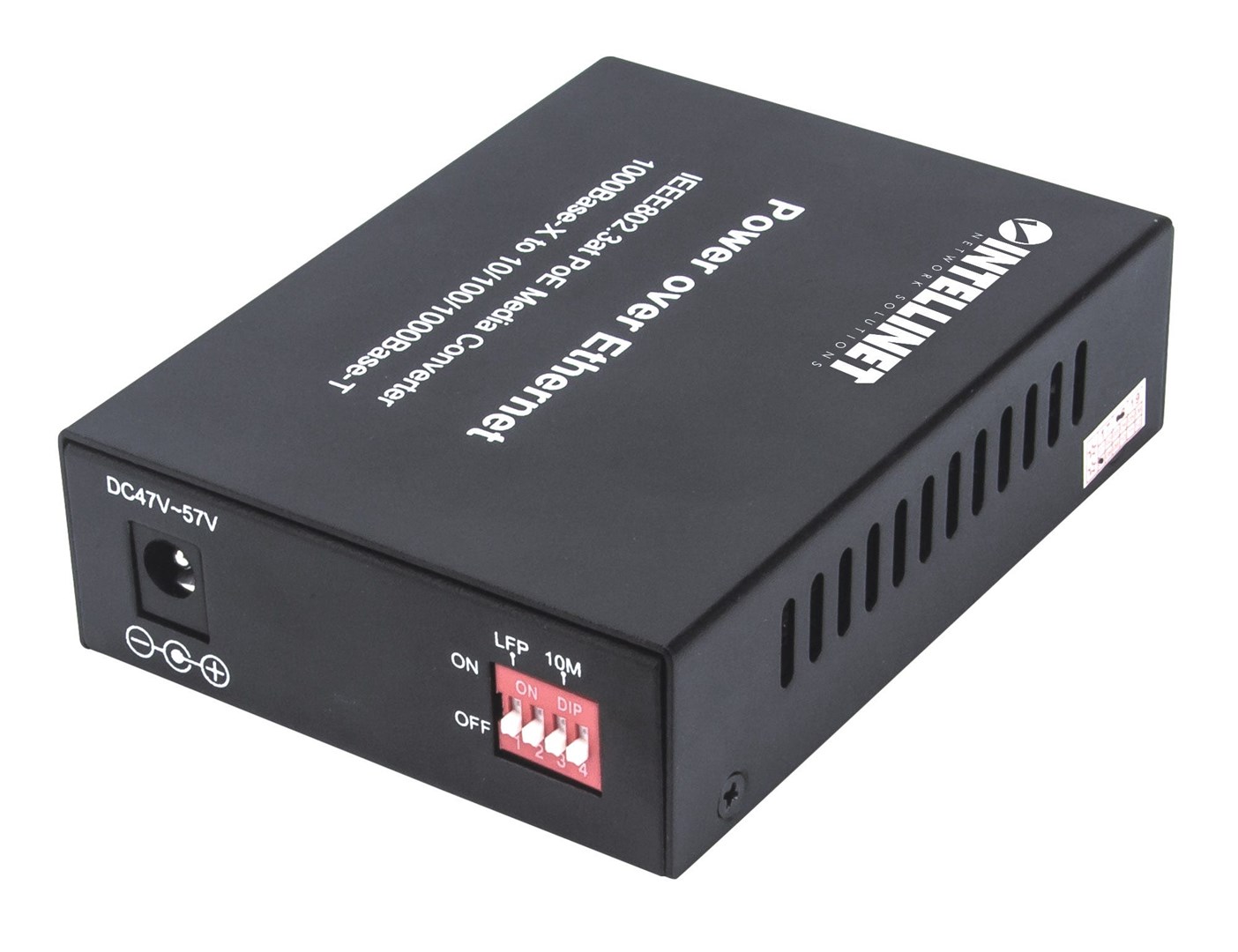 INTELLINET Gigabitni PoE+ medijski konverter 508216 (1x RJ45, 1x SFP)-6