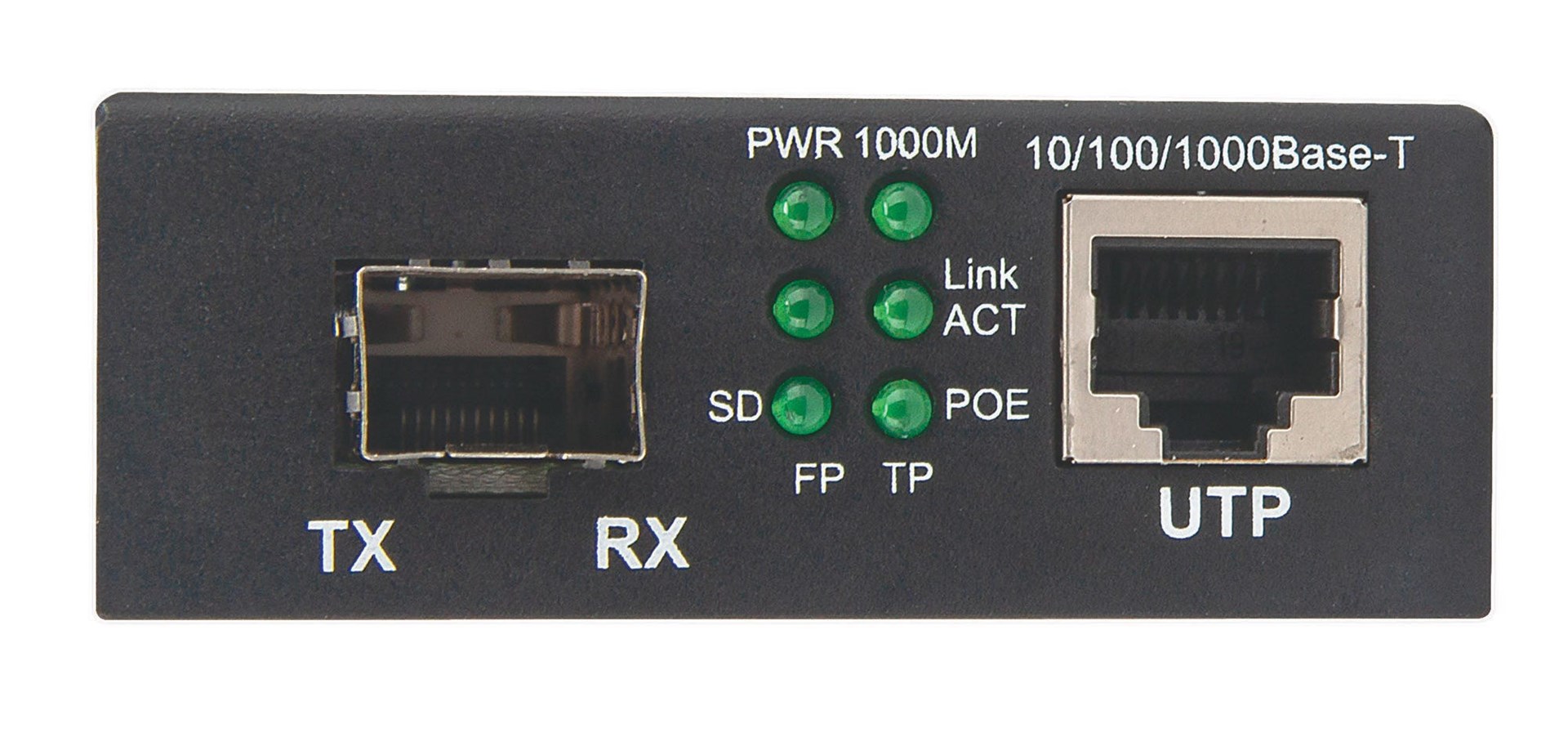 INTELLINET Gigabitni PoE+ medijski konverter 508216 (1x RJ45, 1x SFP)-2