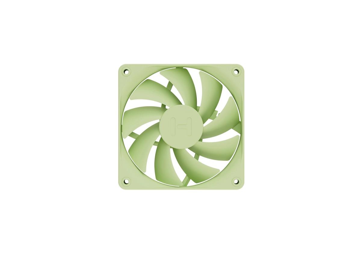Ventilatori za kućište HYTE Flow FA12 (120mm, 4 komada) zelena boja-2