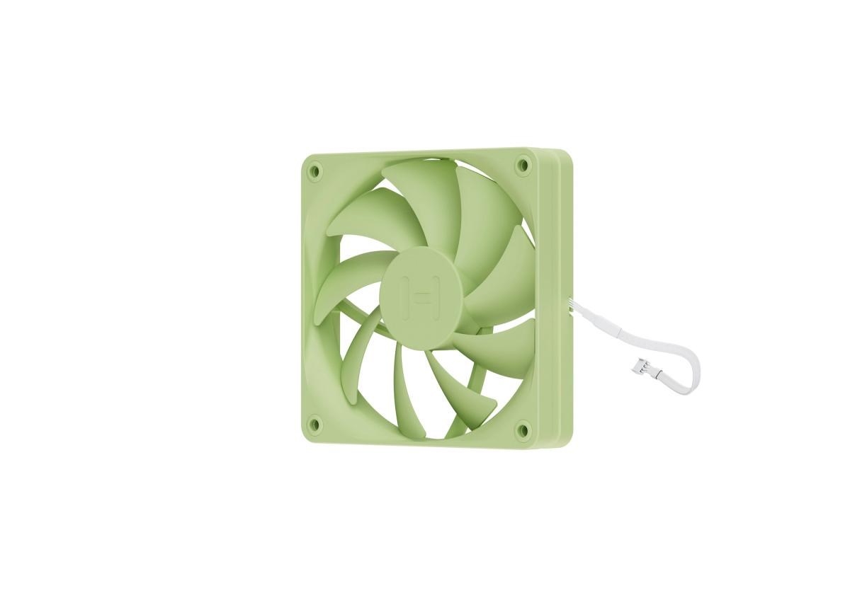Ventilatori za kućište HYTE Flow FA12 (120mm, 4 komada) zelena boja-1