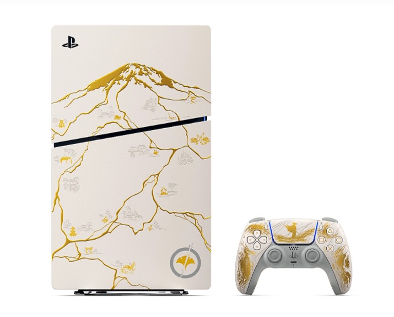 Konzola SONY PlayStation 5 Slim D Chassis + igra Ghost of Yōtei (Gold Limited Edition)-2