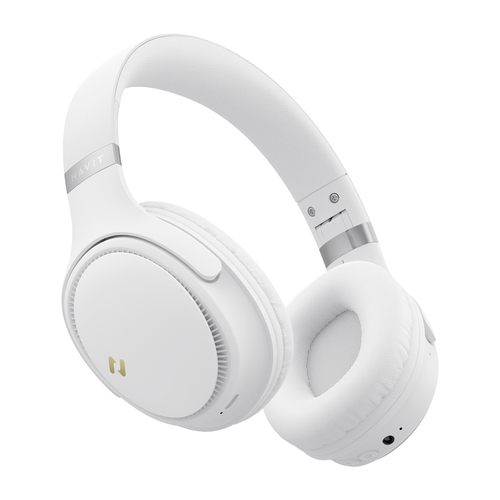 Slušalice HAVIT H630BT PRO (Bluetooth, 3.5mm, mikrofon, 36h baterija, Bijela)-0