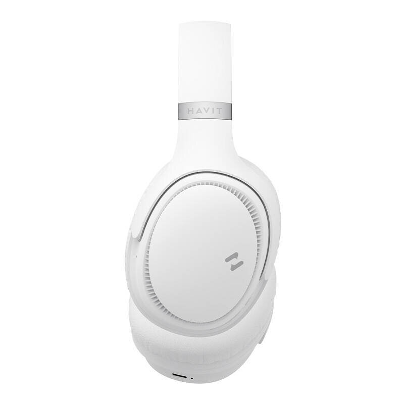 Slušalice HAVIT H630BT (Bluetooth, mikrofon, 55h baterija, 3.5mm, bijela)-2