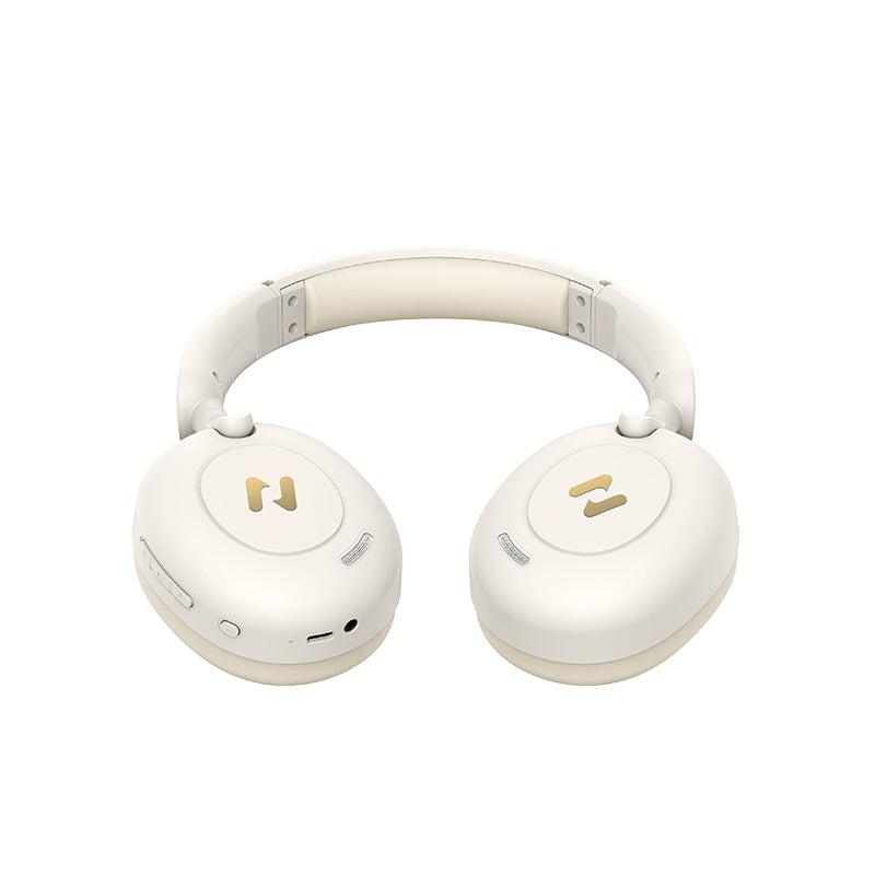 Slušalice HAVIT H655BT PRO (Bluetooth, ANC, mikrofon, 76h baterija, 3.5mm, Bež)-2