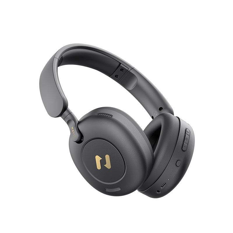 Slušalice HAVIT H655BT PRO (ANC, Bluetooth, 80h baterija, 3.5mm, crne)-1