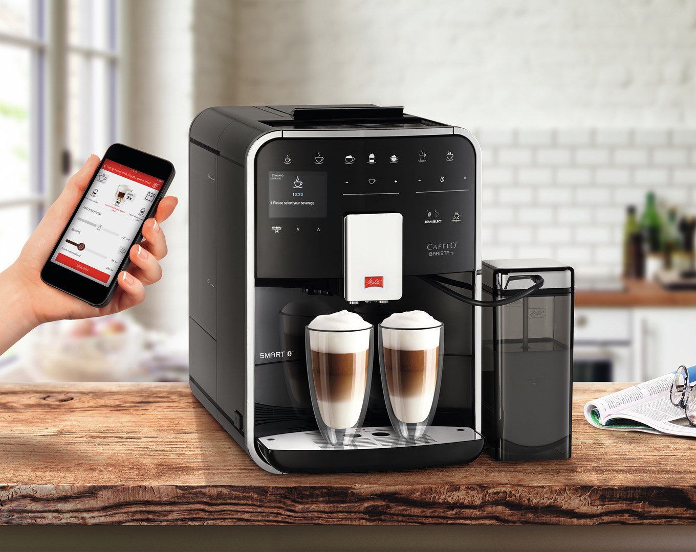 Automatski aparat za kavu MELITTA Barista TS Smart F85/0-102 crna boja-7