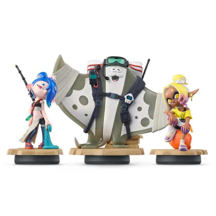 Amiibo figura NINTENDO Splatoon 3 Deep Cut 3-pack (Shiver, Frye, Big Man), NFC PRERODER-1