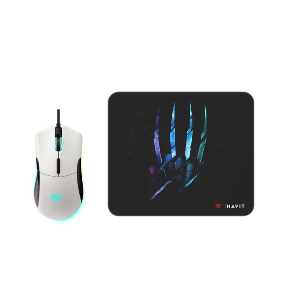 Gaming miš i podloga HAVIT GAMENOTE HV-MS1037CM (RGB, 7200 DPI)-3