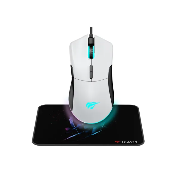 Gaming miš i podloga HAVIT GAMENOTE HV-MS1037CM (RGB, 7200 DPI)