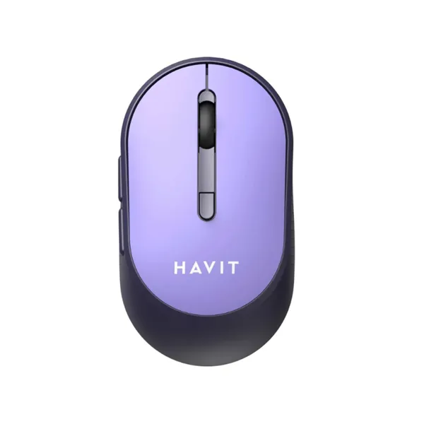 Bežični optički miš HAVIT HV-MS78GT ljubičasta boja-0