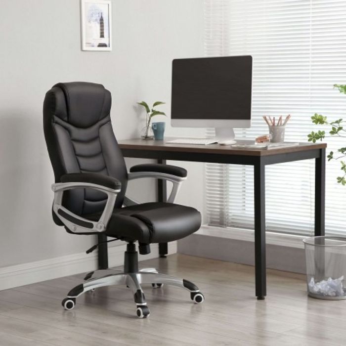 Uredska stolica SONGMICS OBG22BK crna boja-2