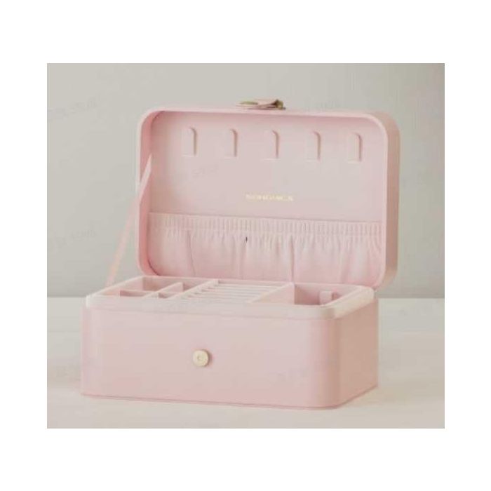Kutija za nakit SONGMICS UJBC166R01 putna (Jelly Pink)-2